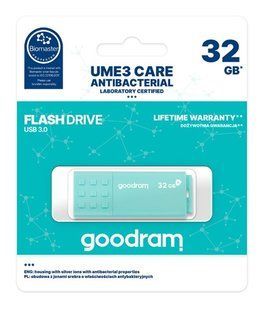 Флешка USB GOODRAM UME3 32GB Green GRM1008262115 фото