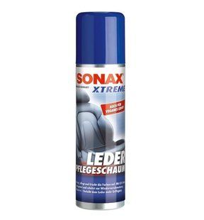 Очищувач шкіри салону піна Sonax Xtreme Leather Care Foam 250 мл  LC2408261559 фото