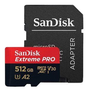 FLASH пам'ять SanDisk Extreme Pro A2 V30 Micro SDXC 512GB with adapter MSD0508262155 фото