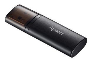 Флешка USB Apacer AH25B 128GB Black AP1008262106 фото