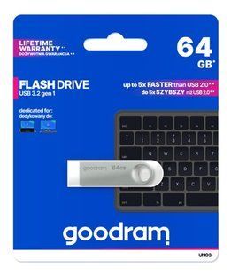 Флешка USB GOODRAM UNO3 64GB GRM1008262056 фото